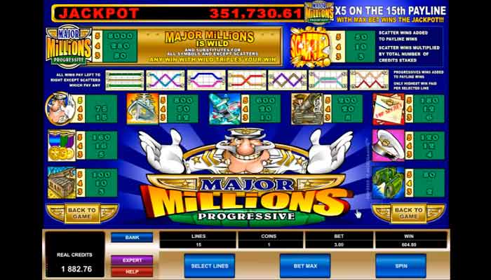 Major Millions Slot Jackpot